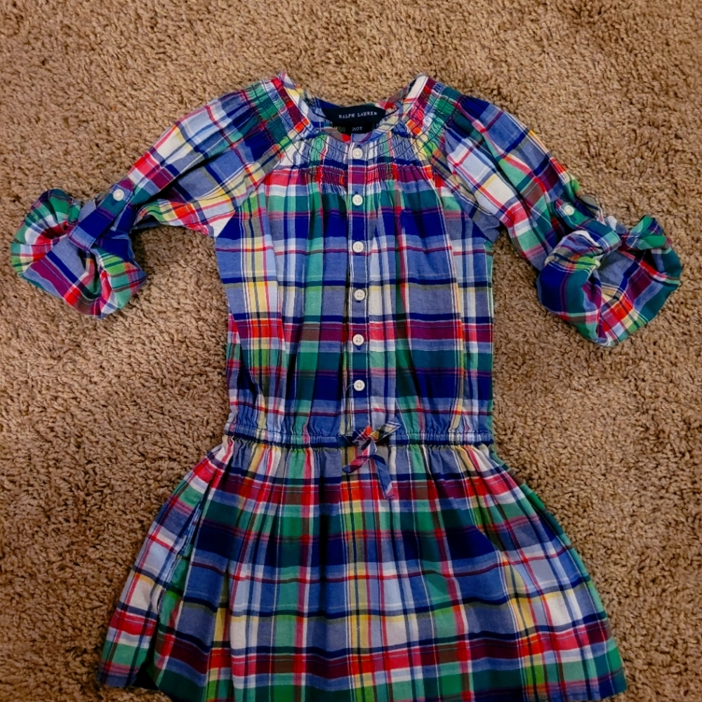 Ralph Lauren plaid dress